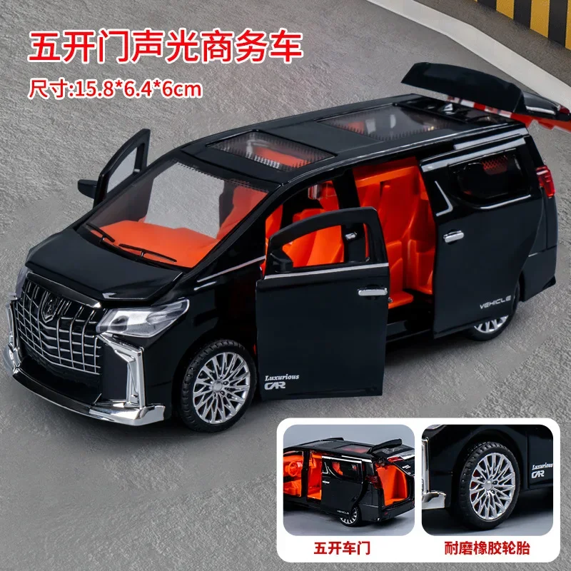 Children's Inertia Pull-back Car Toy with Lighting Sound Simulation Commercial Vehicle Model Boy Birthday Christmas Gift Toy Car images - 6