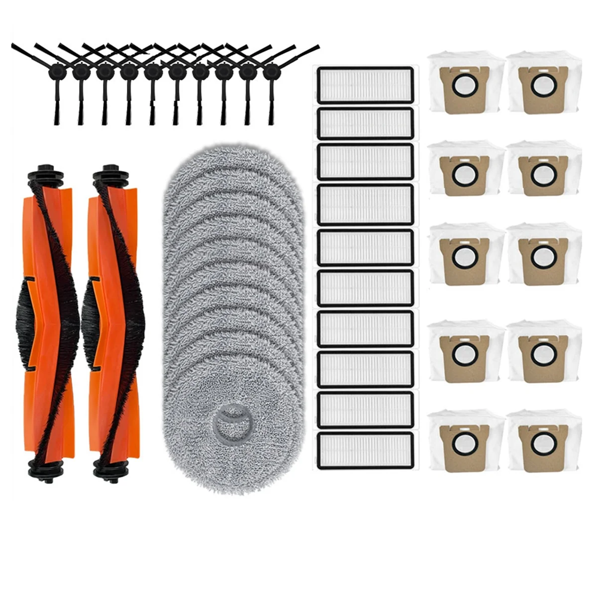 

HEPA Filter Dust Bag - Replacement Parts and Accessories for Dreame Bot L20 Ultra Robot Vacuum Cleaner