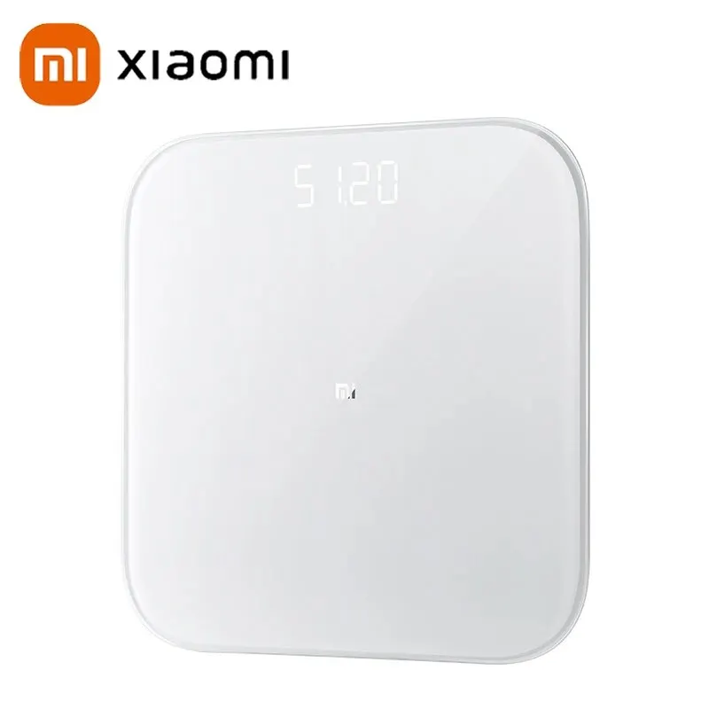 Bilancia pesapersone originale Xiaomi Smart 2 Display a LED digitale misurazione del peso domestico per l'equilibrio della salute del Fitness domestico