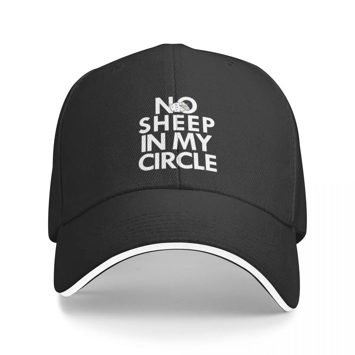

New No Sheep In My Circle Baseball Cap Kids Hat Golf Hat Man Women's Hats For The Sun Men's
