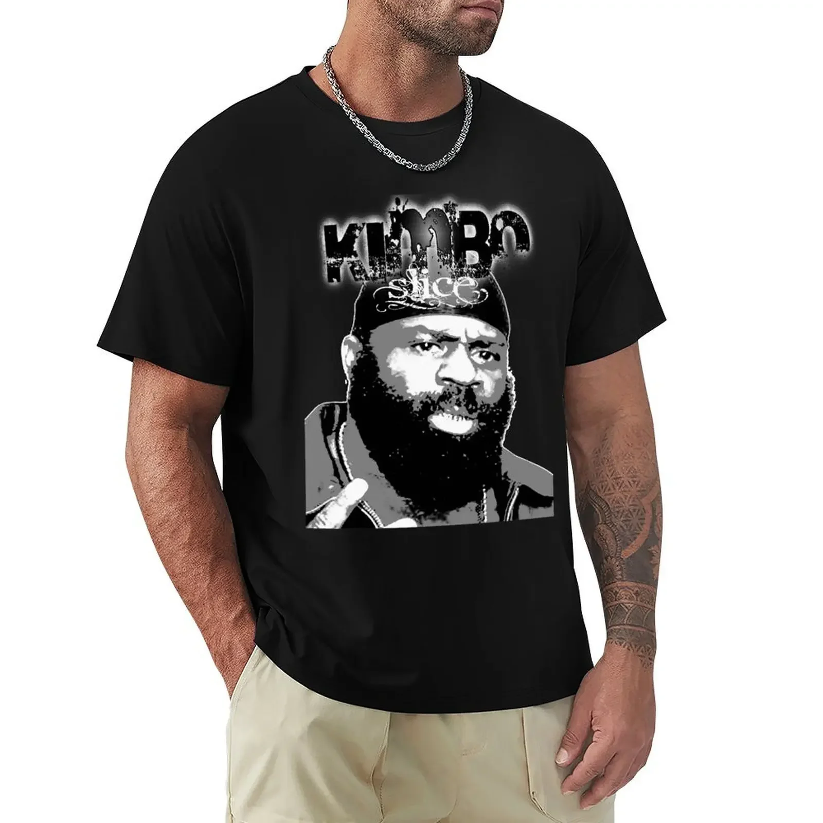 Kimbo Slice T-Shirt Camicetta Oversize Customizeds T-Shirt Uomo