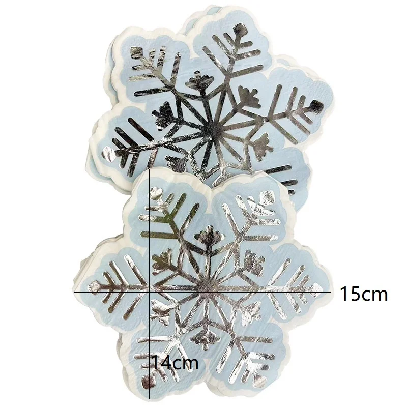 20 Stück Einwegservietten Tischpapierhandtücher Elegante weiße Folie Gold Dot Bedrucktes Gewebe Geburtstagsfeier Hochzeitsserviette Weihnachten – Detail 6