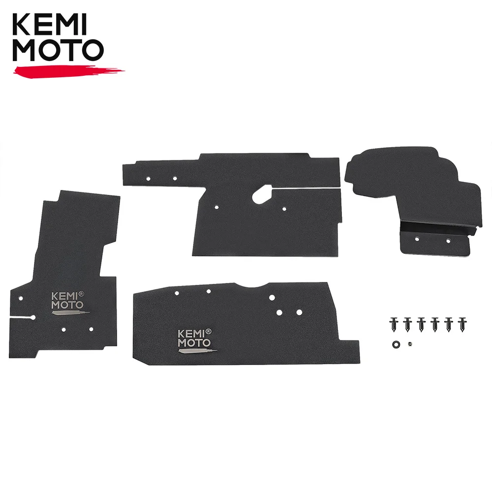 

4PCS UTV KEMIMOTO PP for Yamaha Wolverine RMAX2 RMAX4 RMAX 2 4 1000 2021 Mudguard Fender Flares Splash Guard Anti-Mud