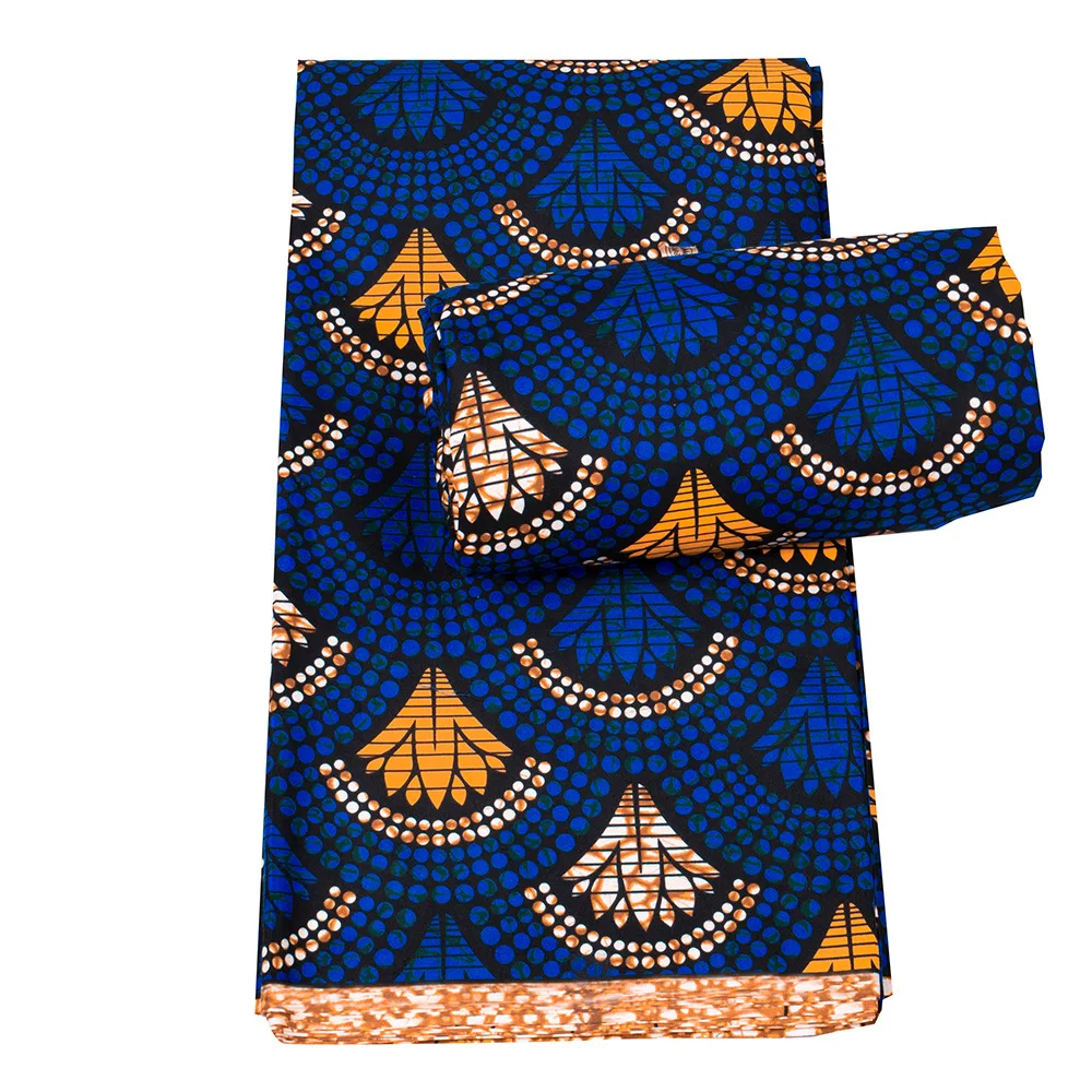 Ankala African Batik Wax Polyester Wax Fabric - 3