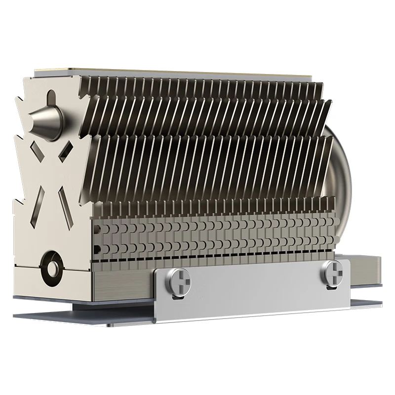 Coolleo Aghp-radiador de Estado Sólido 2280 Ssd Dissipador de Calor Totalmente Galvanizado Soldagem de Refluxo Heatpipe M.2 Refrigerador Ssd m. - Imagem 5