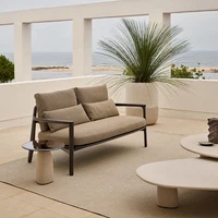 Table d'appoint en ciment nar, table basse en béton, simple, moderne, designer, patio extérieur, Wine--Sabi 3