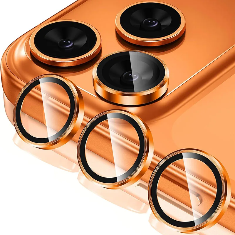 Metal Glass Camera Protector Ring Case Image 4