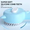 Pet Massage Comb USB Electric Self-cleaning Cat Steam Brush Cartoon Cat Long Handle Hair Remover Comb Dog Grooming Accessories 4