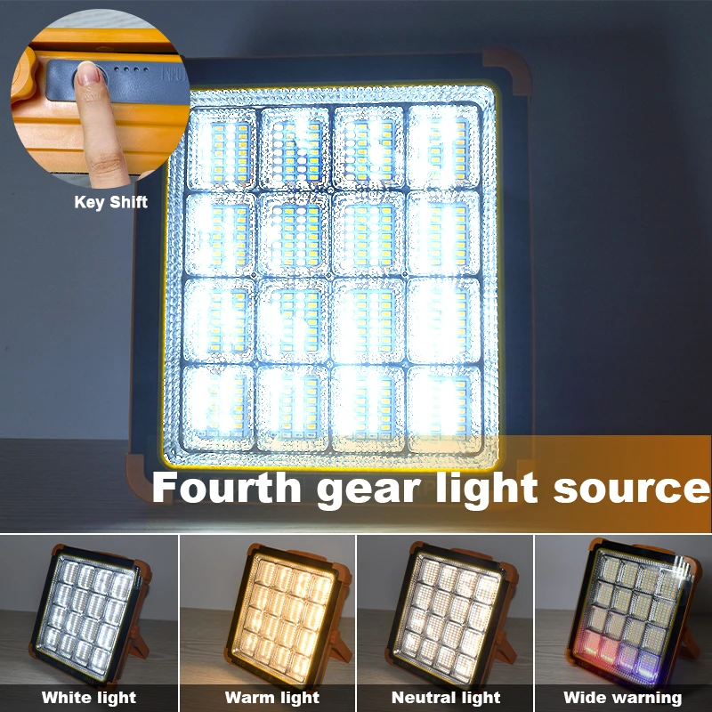 Solar Light Rechargeable LED 15000W - Image 5