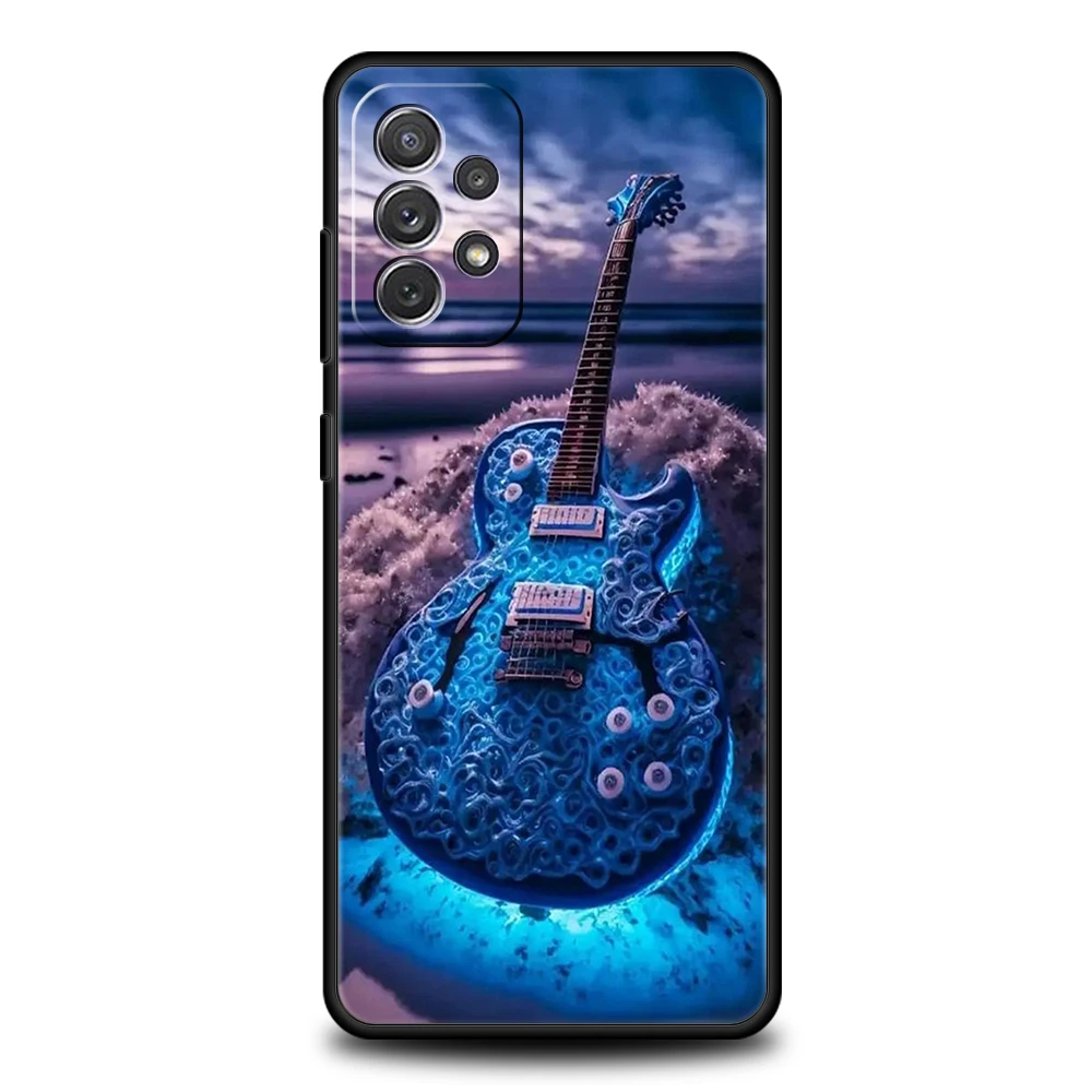 Guitar Music Art Phone Case - Soft Shell Capas