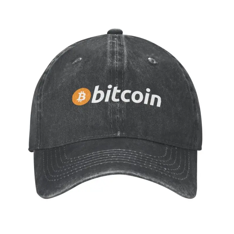 

Fashion Cotton Bitcoin The Original Baseball Cap for Men Women Personalized Adjustable Adult BTC Crypto Coins Dad Hat Summer