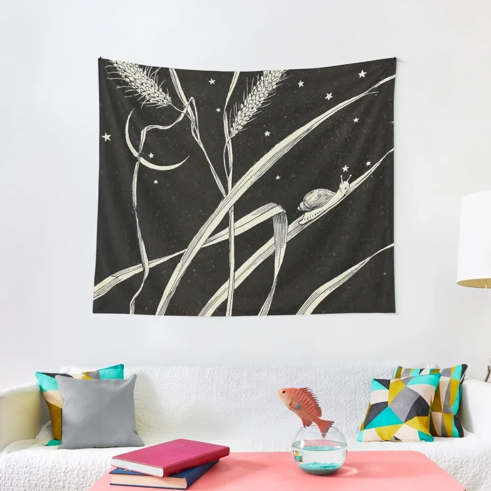 

Night Snail Tapestry Decoration Room Home Decorating Room Decorations Aesthetics Cute Room Decor Tapestry