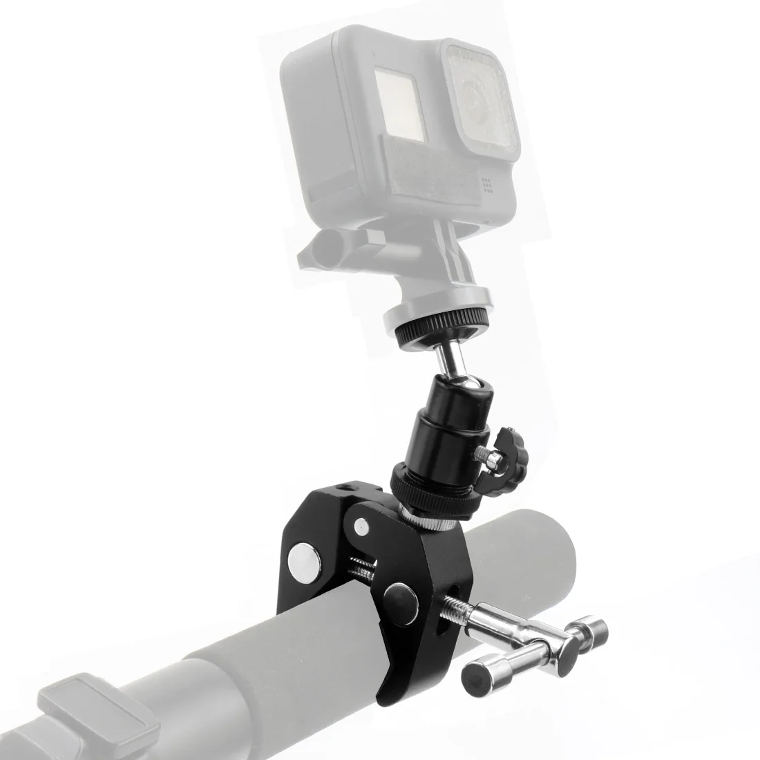 Super Clamp Mount Holder with Tripod Ball Head Adapter for Gopro For Insta360 DS
