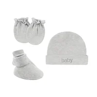 Newborn Hat+Gloves+Socks Set for Baby Boy&Girl Cotton Fall Casual Photography Props Soft Headwear Infant Nightcap Fashion 6