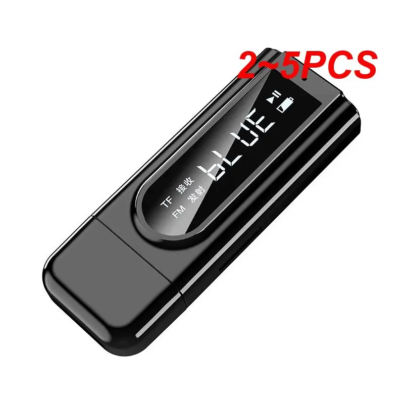 

2~5PCS 5.0 Audio Receivers Transmitter Adapter USB Car FM Receiver MP3 Play Aux Audio Dual Output Stereo