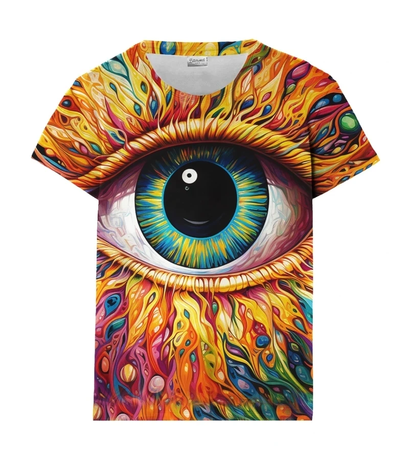 Camiseta graffiti con estampado 3d chroma para hombre y mujer_voghion.com