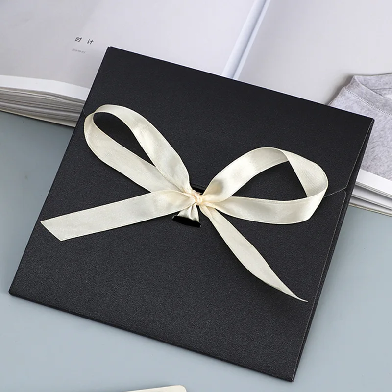 10/Stücke Hohe Qualität Kraftpapier Geschenkbox Verpackung Für Seidenschal Einladung Umschläge Brief Postkarte Foto Paket Box Hochzeit – Detail 7
