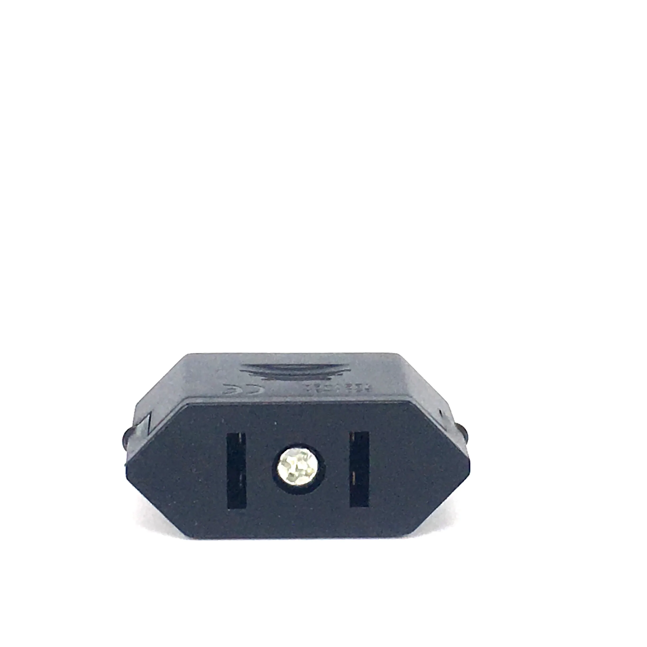 CN US To EU European Plug Adapter 2 Round Pin Socket Converter Travel Electrical Power Adapter Socket China To EU Plug 4.0mm