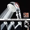 Bathroom 3 Modes High Pressure Adjustment Ionic Mineral Anion on/Off Switch Button Water Saving Handheld Shower Head  Accessory 5