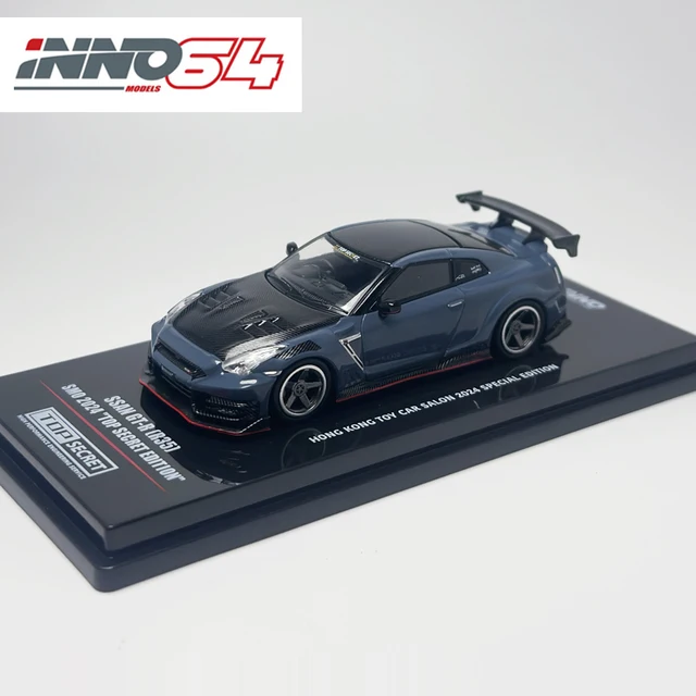 Inno64 1/64 TOPSECRET Nissan GTR R35香港限定 INNO64 Nissan GT-R (R35) Top Secret HK Toycar Salon 2024