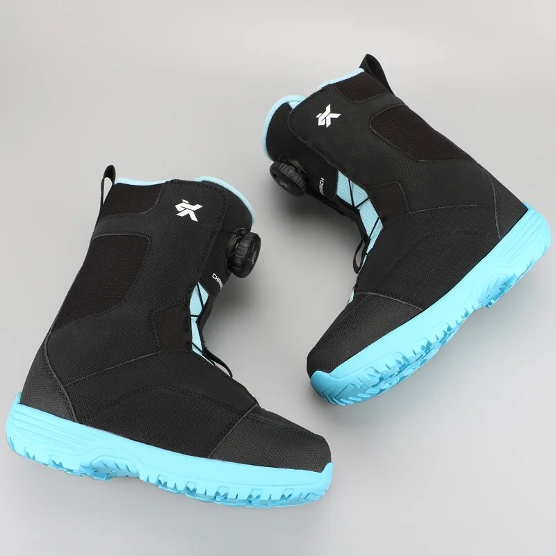

2022 Winter New Children Snow Boots for Girls Winter Thickened Boys Outdoor Mountaineering Wool Cotton Shoes Snowboard Boots