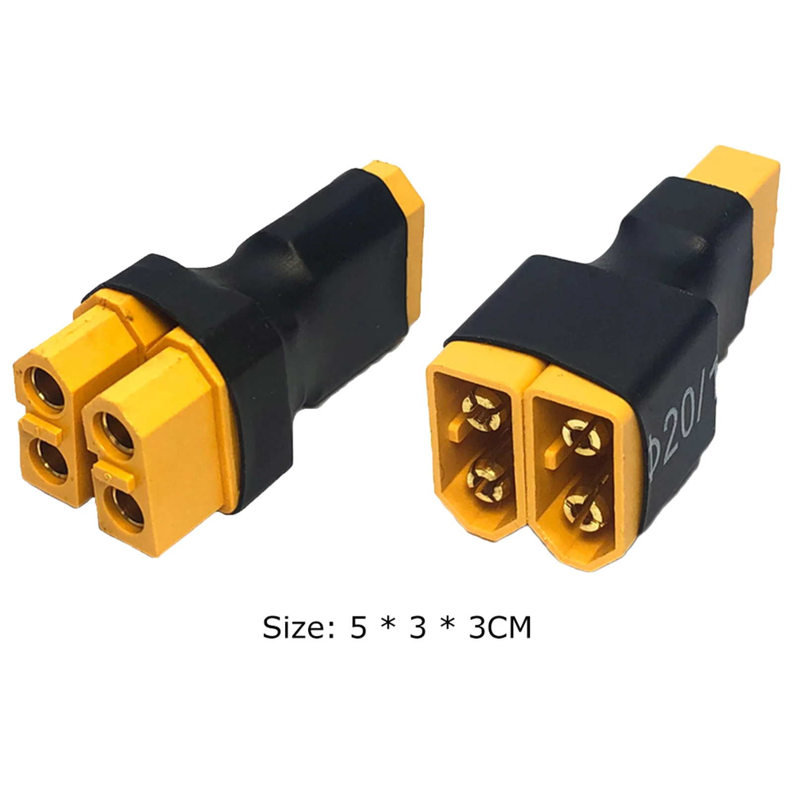 Plastic Plug Adapter DIY Accessories Converter Connector RC Parts Parallel Adapter Converter Replacement for Lithium Battery ESC