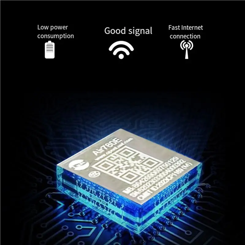 Y43A-3X 4G 모듈 Luat Air780e 풀 네트콤 모듈 미니 IoT 시리얼 통신 데이터 전송 DTU 다기능 모듈