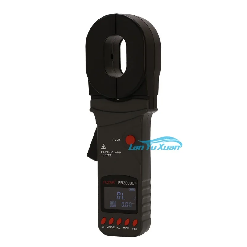 

Free Label Brand FR2000+ Resistance Range 0.01~500ohm Loop Earth test Clamp meter tester