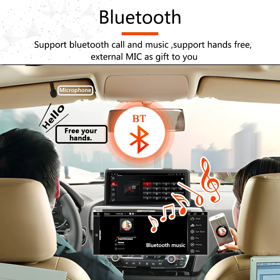 Snapdragon 8 CORE Wireless Carplay Android 13 Auto Stereo Bildschirm Für BMW 1 2 Serie F20 F21 F23 Cabrio Auto Radio GPS Multimedia – Detail 13