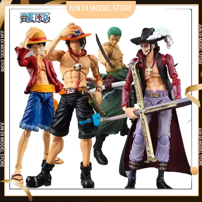 

One Piece Figures Luffy Roronoa Zoro Ace Variable Articulated Movable Joints Action Anime Figure Collection Model Toys Gift