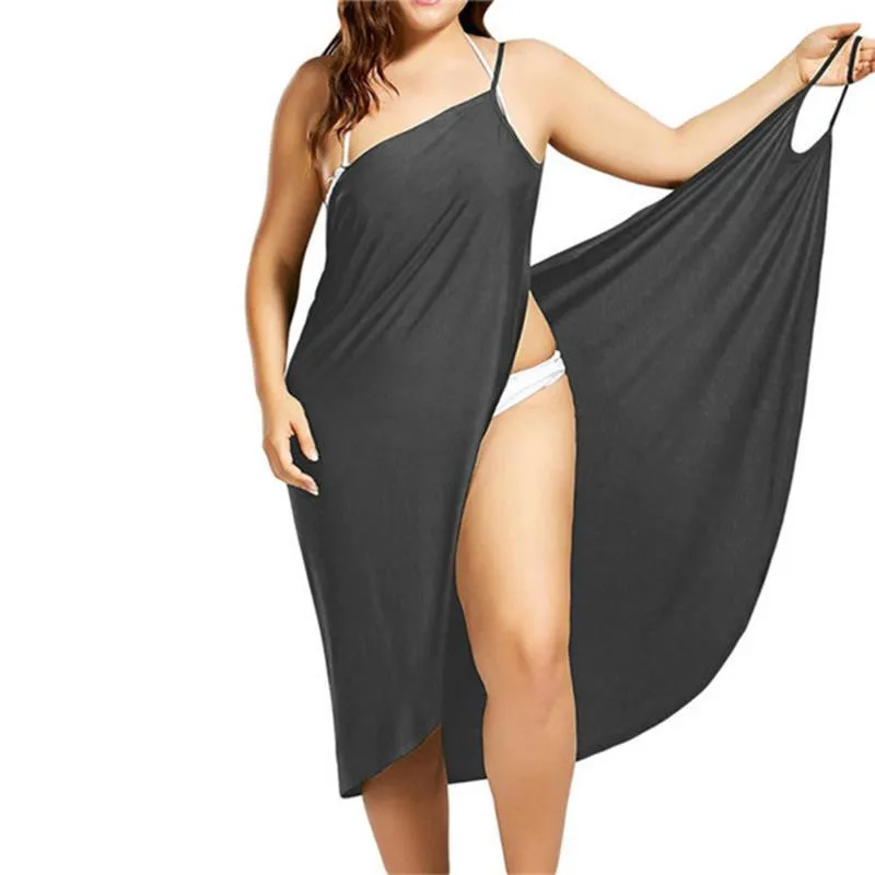 Robe Femme Dress For Women Sling Beach Dresses Sarong Cover Up Warp Pareo Backless Cross Swimwear Female Vestido De Mujer - Image 3