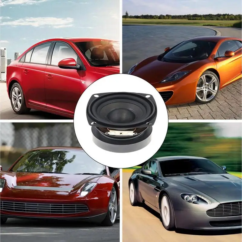 Car Subwoofer Full range Frequency Vehicle Speakers 15-25W Car Supplies Audio Stereo Woofer For RV Travel Camper Truck SUV