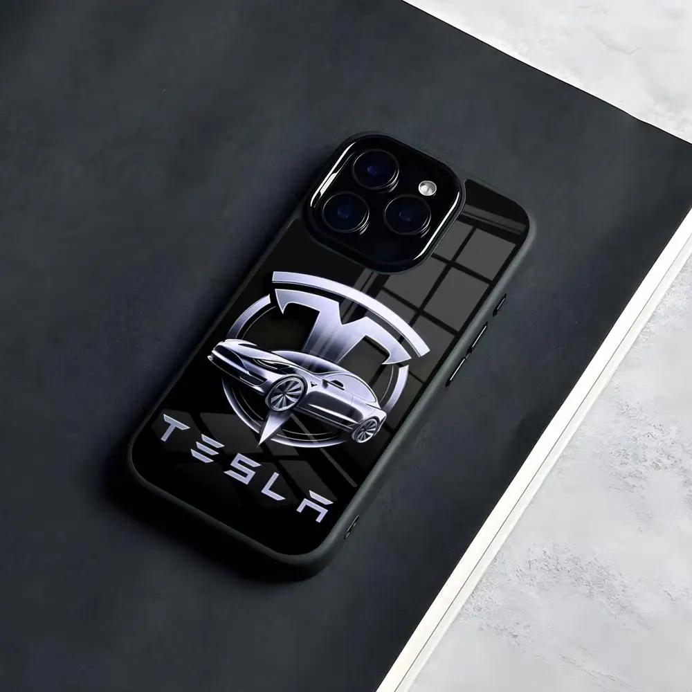 Premium T-TeslaSE Glass Phone Case