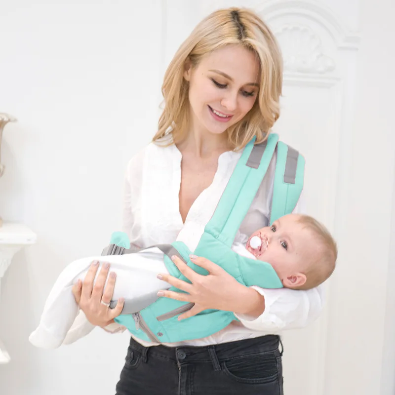 

New Ergonomic Baby Carriers Backpacks 0-36 Months Portable Baby Sling Wrap Cotton Infant Newborn Baby Carrying Belt For Mom Dad