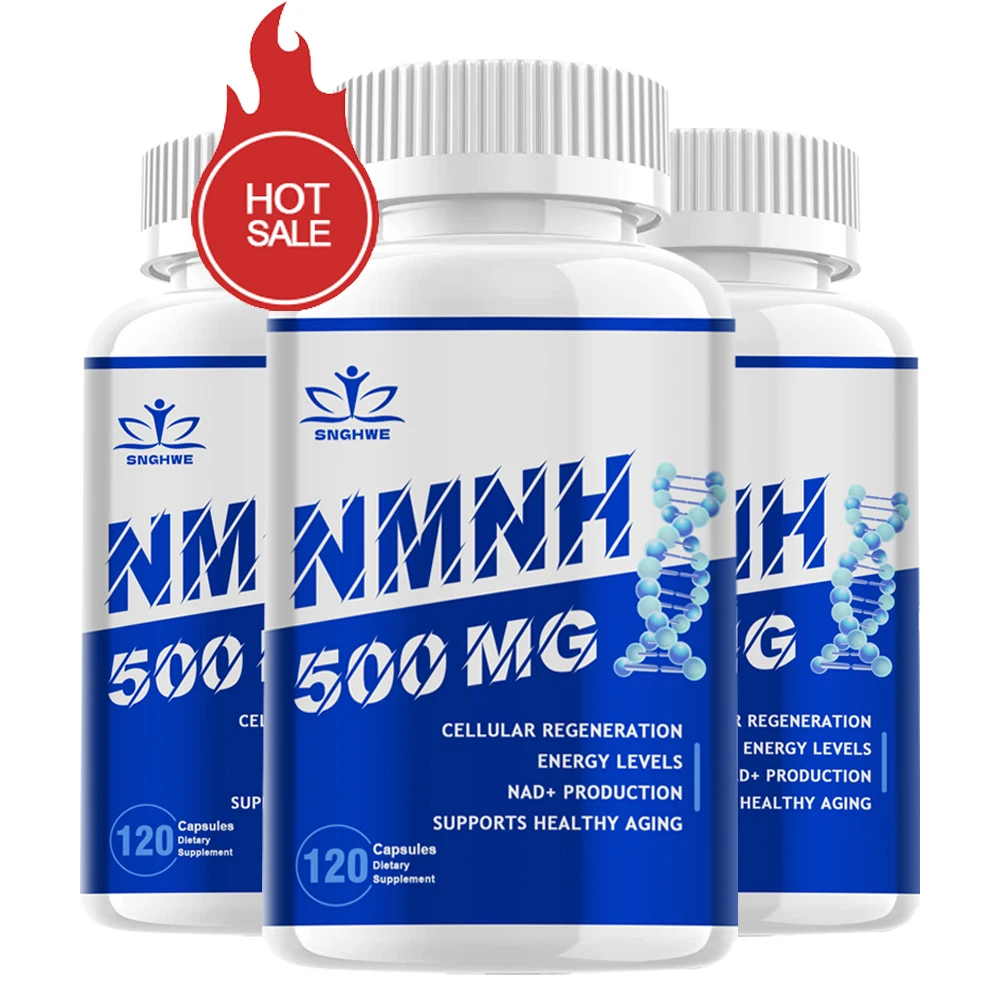NMN Nicotinamide Mononucleotide For Healthy Aging&Cell Regeneration Support Cellular Energy Brain&Muscles Enhance NAD+levels anti aging cell booster nad supplement