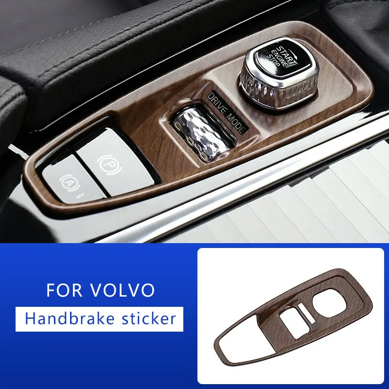 Elektronische Handbremse Dekoration Abdeckung Handbremse Zündschloss Innendekoration für Volvo S90 XC90 V90 XC60 S60 V60