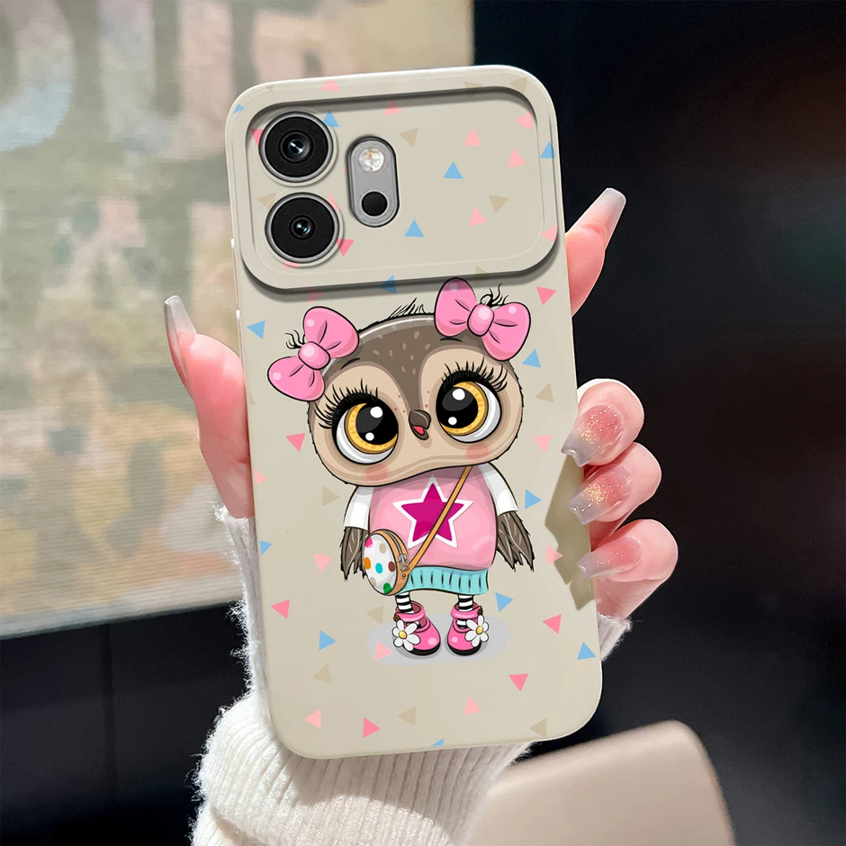 Beautiful Butterfly Owl Antifouling Phone Case