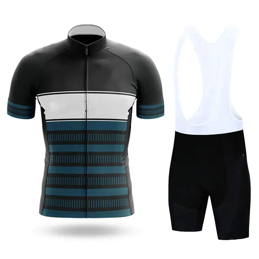 Cycling Jersey Set Men's Cycling Set Summer Outdoor Sport Bicycle Wear Clothing Breathable Bike Clothes MTB