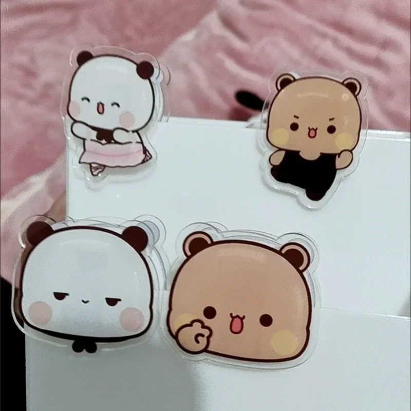 Kawaii Anime Acrylic Stationery Clip - Multi-Functional Student Supplies