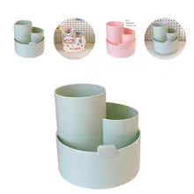 

Chic Burr-free Wear-resistant Multi-grids Pens Makeup Brushes Holder for Office Makeup Brush Holder Pen Organizer