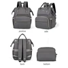 Lequeen Baby Nappy Backpack Bag Mummy Multi-function Outdoor Travel Diaper Bags For Baby Care Large Capacity Maternity Bag 3