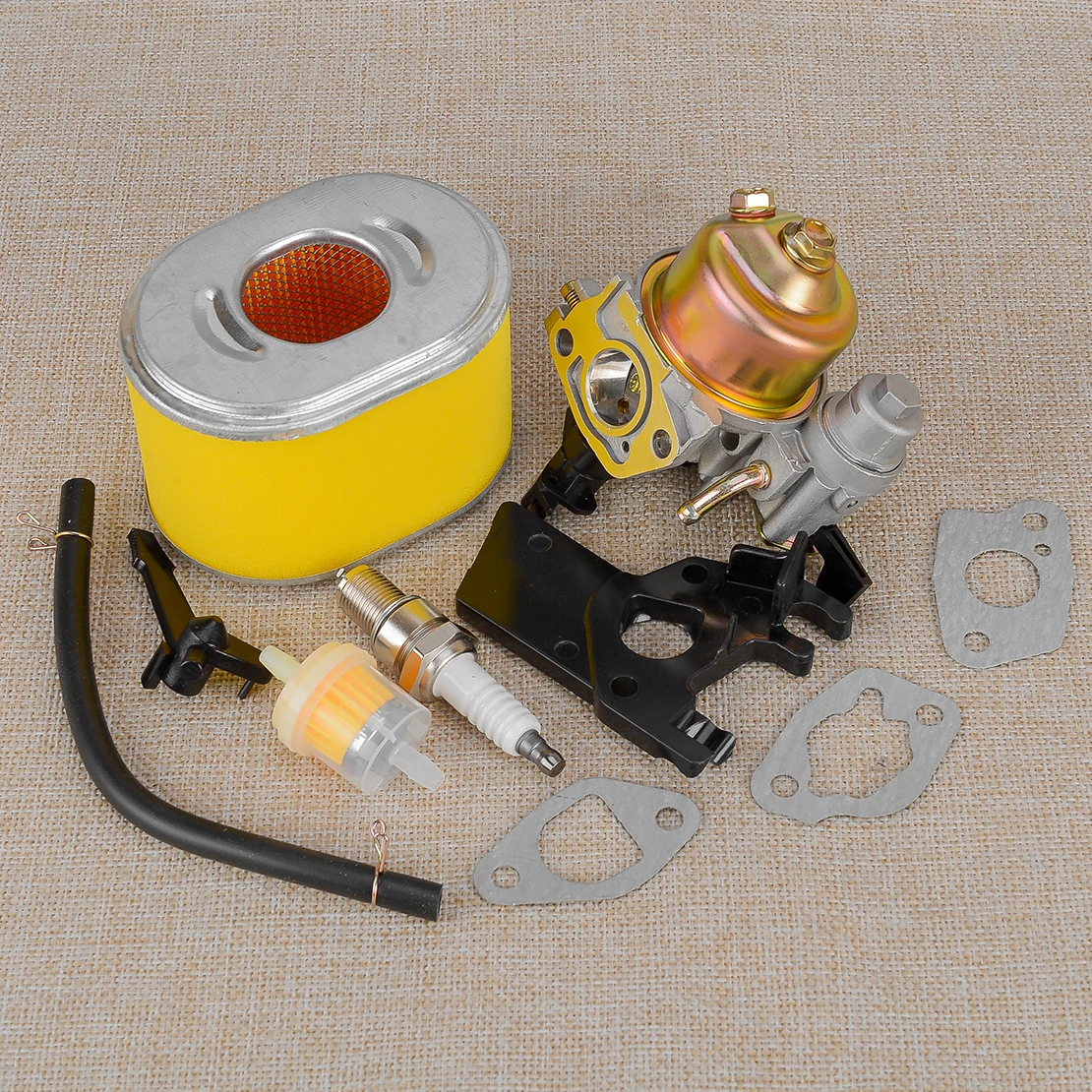 Carburatore Con Filtro Olio Aria Guarnizione Candela Staffa Tubo Distanziatore Piastra Kit Misura Per Scheppach Hp1100S Hp2000S Piastra Vibrante