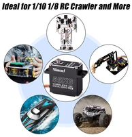9imod 55kg Waterproof Servo IP67 180/270 Magnetic Sensor High Torque Coreless Digital Servo Full Metal Gear for 1/8 1/10 RC Cars - Image 3