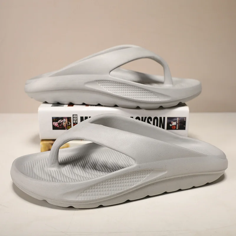 Vīriešu iešļūcenes, ērtas, neslīdošas vasaras čības, čības iekštelpām un āra lietošanai, mīkstas putuplasta čības_voghion.com