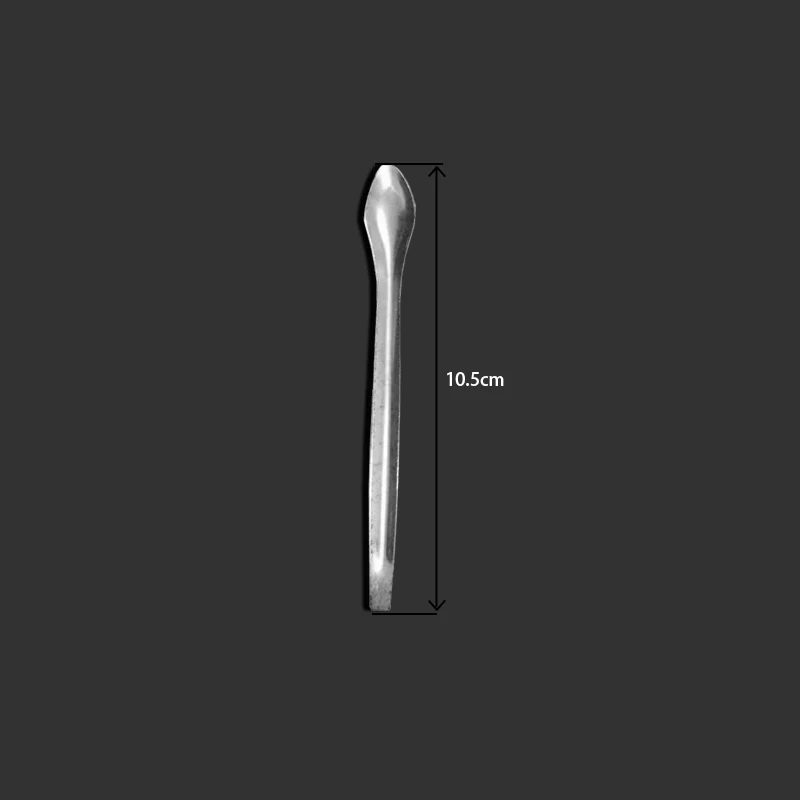 Spoon Spatula Kit 3pcs/set Stainless Steel Handle Lab Supplies Micro Spoon Laboratory Supplies stainless steel spoon kit
