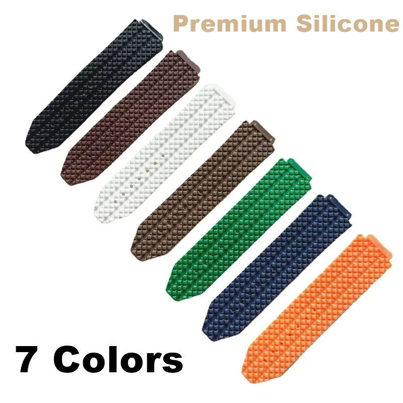 Accessori Per Cinturini In Silicone Premium Per Hublot Big Bang Classic Fusion Series 24X17Mm 26X19Mm Cinturino Di Ricambio Per Cinturino