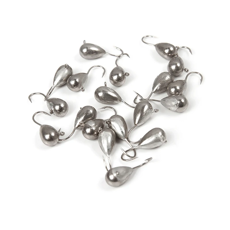 Tungsten Ice Jig Fishing Hook Tungsten Bait 2.7mm 7mm Japan Hook Tungsten Ice Fishing Jig Head
