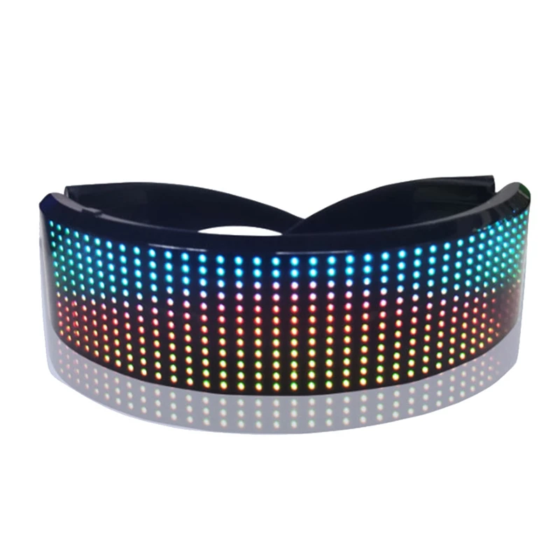 

Bluetoothluminous Glass Eyewear LED Futuristic Eyewear For Party Bar Festival Performance LED Glasses