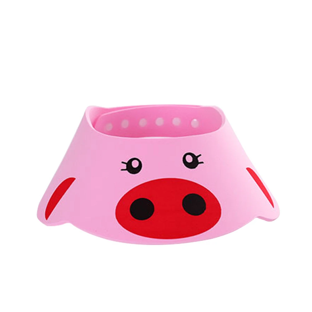 Baby Shower Caps Shampoo Cap Wash Hair Kids Bath Visor Hats Adjustable Shield Waterproof Ear Protection Eye Children Hats Infant