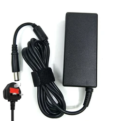High - Quality 65W AC Laptop Charger Adapter with 7.4*5.0mm Connector - Universal (Adapter with UK plug)